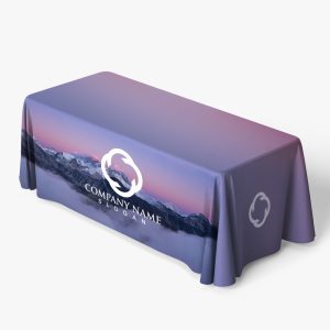 Custom Table Throw 6' Table 4 sided